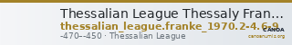 Thessalian League Thessaly Franke 1970 2-4, 6-9 — CANOA