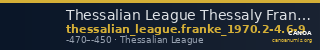Thessalian League Thessaly Franke 1970 2-4, 6-9 — CANOA