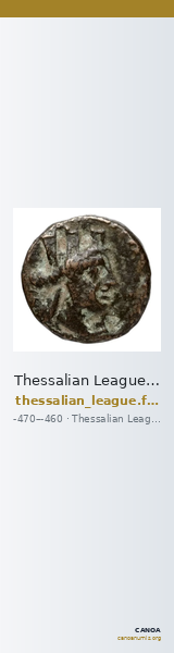 Thessalian League Thessaly Franke 1970 5, 10, 13 — CANOA