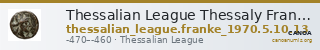 Thessalian League Thessaly Franke 1970 5, 10, 13 — CANOA