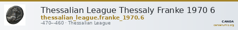 Thessalian League Thessaly Franke 1970 6 — CANOA