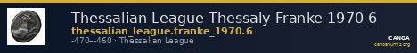 Thessalian League Thessaly Franke 1970 6 — CANOA
