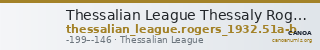 Thessalian League Thessaly Rogers 1932 51a-b — CANOA