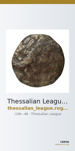 Thessalian League Thessaly Rogers 1932 52-4 — CANOA