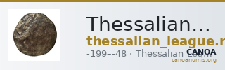 Thessalian League Thessaly Rogers 1932 52-4 — CANOA