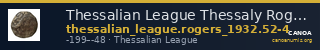 Thessalian League Thessaly Rogers 1932 52-4 — CANOA