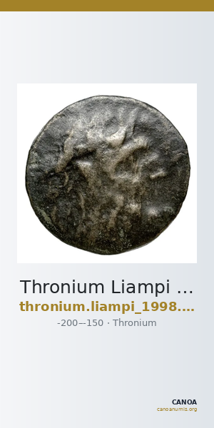 Thronium Liampi 1998 IV.7 — CANOA