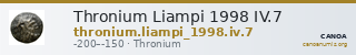 Thronium Liampi 1998 IV.7 — CANOA