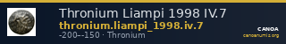 Thronium Liampi 1998 IV.7 — CANOA