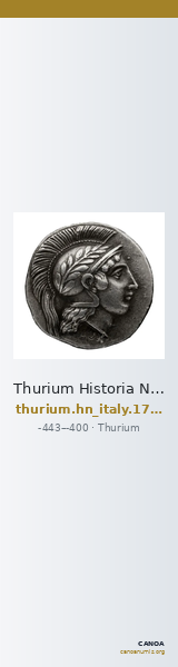 Thurium Historia Numorum Italy 1757-1769 — CANOA