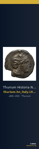 Thurium Historia Numorum Italy 1803-1805 — CANOA