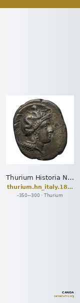 Thurium Historia Numorum Italy 1843-1845 — CANOA