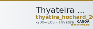 Thyateira Hochard 2020 2.1.2359 — CANOA