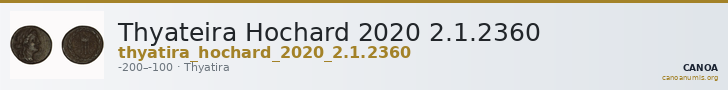 Thyateira Hochard 2020 2.1.2360 — CANOA