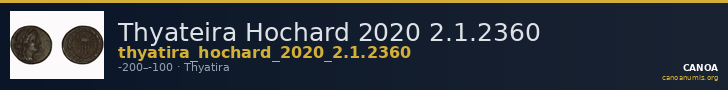 Thyateira Hochard 2020 2.1.2360 — CANOA
