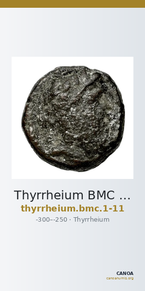Thyrrheium BMC Thyrrheium 1-11 — CANOA