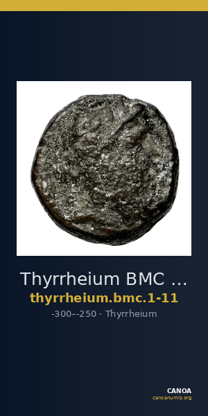 Thyrrheium BMC Thyrrheium 1-11 — CANOA