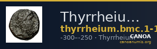 Thyrrheium BMC Thyrrheium 1-11 — CANOA