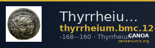 Thyrrheium BMC Thyrrheium 12-13 — CANOA