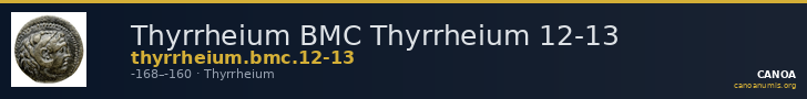 Thyrrheium BMC Thyrrheium 12-13 — CANOA