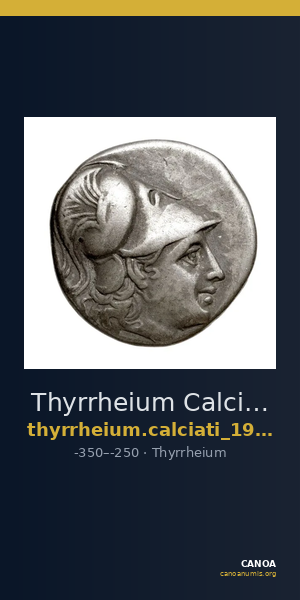 Thyrrheium Calciati 1990 1-25 — CANOA