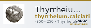 Thyrrheium Calciati 1990 1-25 — CANOA
