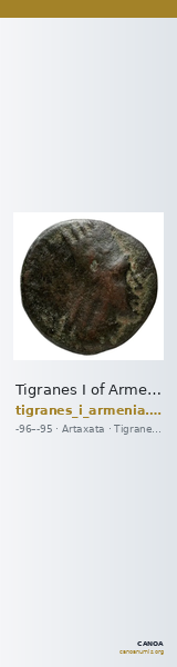 Tigranes I of Armenia Artaxata Kovacs 2016 54 — CANOA