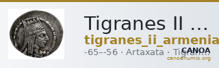Tigranes II of Armenia Artaxata Kovacs 2016 101-108 — CANOA