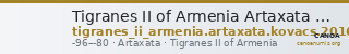 Tigranes II of Armenia Artaxata Kovacs 2016 60 — CANOA