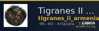 Tigranes II of Armenia Artaxata Kovacs 2016 61 — CANOA
