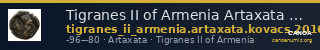 Tigranes II of Armenia Artaxata Kovacs 2016 61 — CANOA