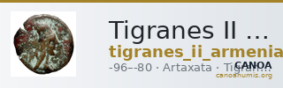 Tigranes II of Armenia Artaxata Kovacs 2016 63 — CANOA