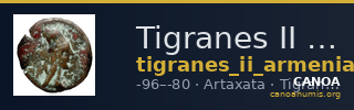Tigranes II of Armenia Artaxata Kovacs 2016 63 — CANOA