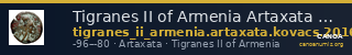 Tigranes II of Armenia Artaxata Kovacs 2016 63 — CANOA