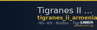 Tigranes II of Armenia Nisibis Kovacs 2016 67 — CANOA