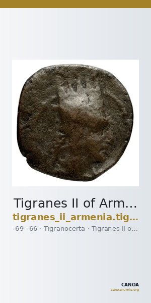 Tigranes II of Armenia Tigranocerta Kovacs 2016 124 — CANOA
