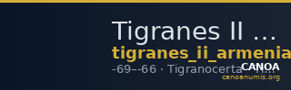Tigranes II of Armenia Tigranocerta Kovacs 2016 127 — CANOA