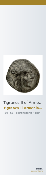 Tigranes II of Armenia Tigranocerta Kovacs 2016 79, 83, 87, 91 — CANOA
