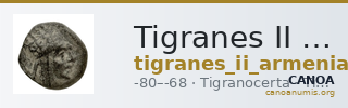 Tigranes II of Armenia Tigranocerta Kovacs 2016 79, 83, 87, 91 — CANOA
