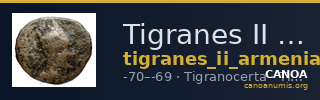Tigranes II of Armenia Tigranocerta Kovacs 2016 93 — CANOA