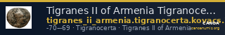 Tigranes II of Armenia Tigranocerta Kovacs 2016 93 — CANOA