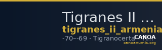 Tigranes II of Armenia Tigranocerta Kovacs 2016 95 — CANOA