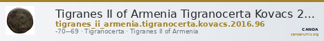 Tigranes II of Armenia Tigranocerta Kovacs 2016 96 — CANOA
