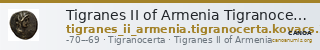 Tigranes II of Armenia Tigranocerta Kovacs 2016 97 — CANOA
