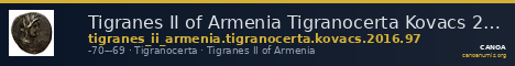 Tigranes II of Armenia Tigranocerta Kovacs 2016 97 — CANOA