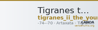 Tigranes the Younger of Sophene Artaxata Kovacs 2016 158 — CANOA