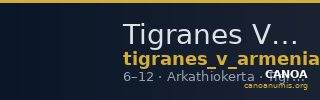 Tigranes V of Armenia Arkathiokerta Kovacs 2016 186 — CANOA