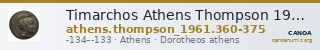 Timarchos Athens Thompson 1961 360-375 — CANOA