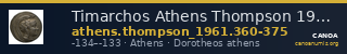 Timarchos Athens Thompson 1961 360-375 — CANOA
