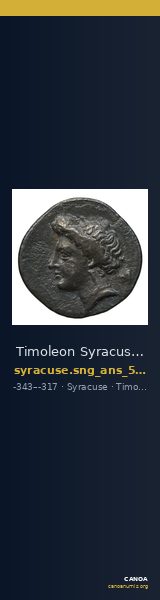 Timoleon Syracuse SNG ANS 1184 — CANOA